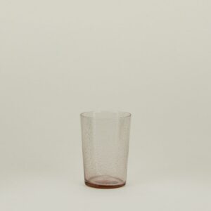 Blush Bubble Glass Tumbler