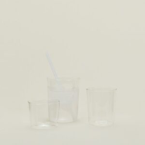 Clear Everyday Stackable Glass Set