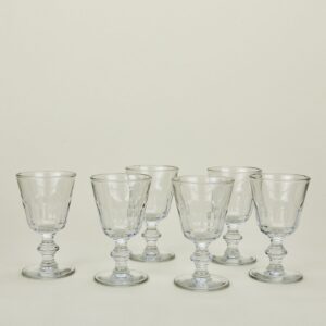 Classic French-Style Water Glass Set